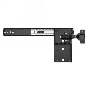 8072 16" Pocket Door Slides with Base Plates (No Hinges) Black Knape and Vogt 8072PEZ EB 16 Place Order